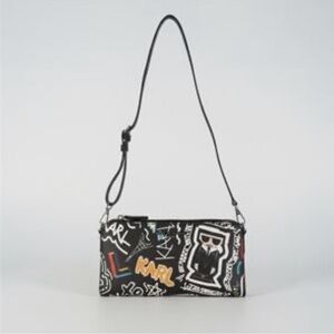 Karl Lagerfeld Multicolor Graffiti Crossbody Bag